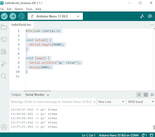 arduino IDE