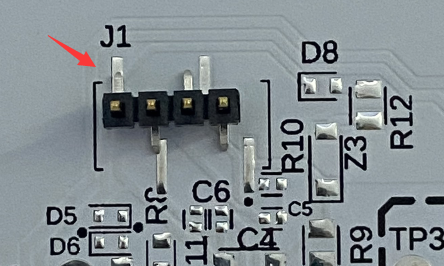 pcb with component