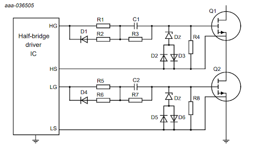 gate drive schematic